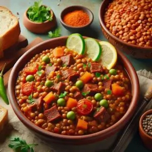 Feijoada Vegana de Lentilha