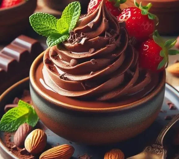 Mousse de Chocolate Vegana Decadente: Cremosa e Sem Culpa!