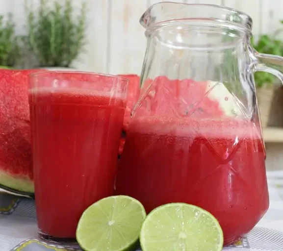 Verão Saudável: Suco de Melancia, Hortelã e Limão