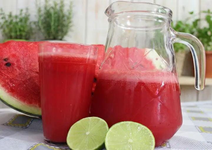 Verão Saudável: Suco de Melancia, Hortelã e Limão