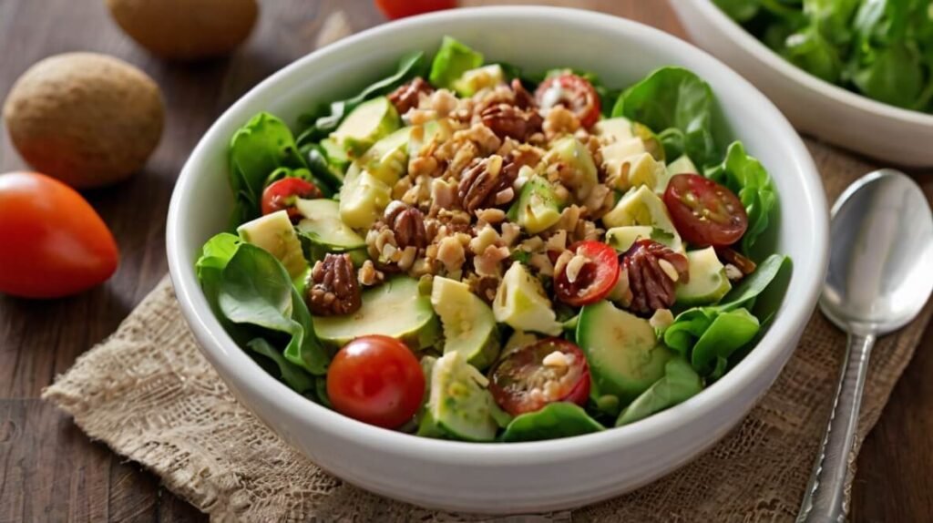 Salada de Couve com Maçã e Nozes: Uma Explosão de Sabores e Nutrientes para o Seu Dia!