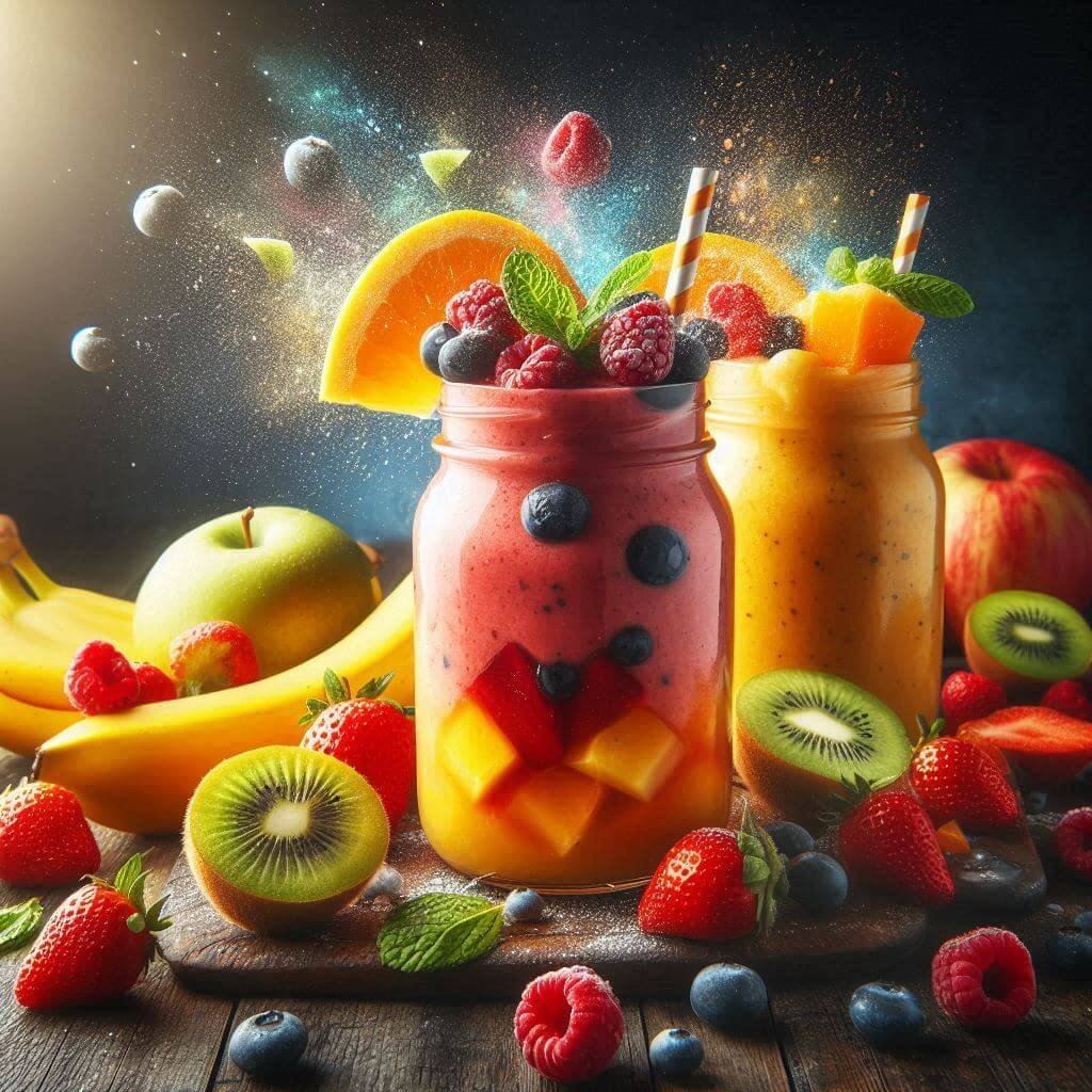 Smoothie Pós-Treino: Abasteça Seu Corpo com Explosão de Sabor e Nutrição!