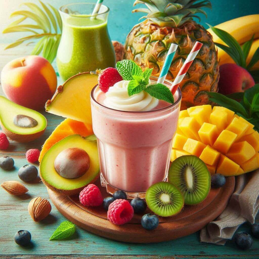 Refreshing Tropical Smoothie: A Taste of Paradise in Every Sip
