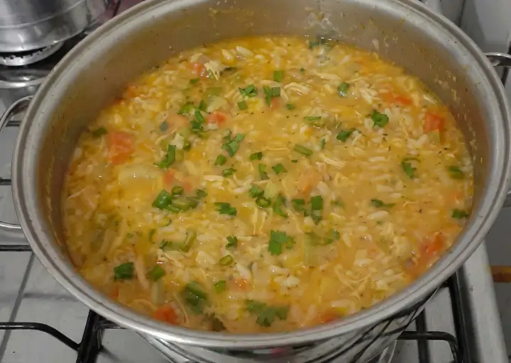 Sopa de Legumes com Frango Desfiado: Um Abraço Acolhedor em Cada Colherada