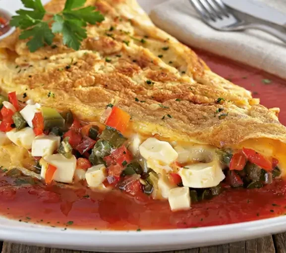 Omelete Supercharged: Uma Explosão de Sabor e Nutrientes para Começar o Dia com Energia!