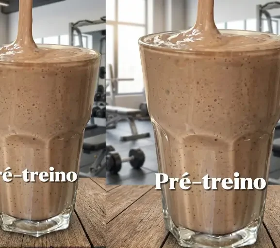 Explosão de Frutas: Smoothie Energético para um Pré-Treino Vibrante