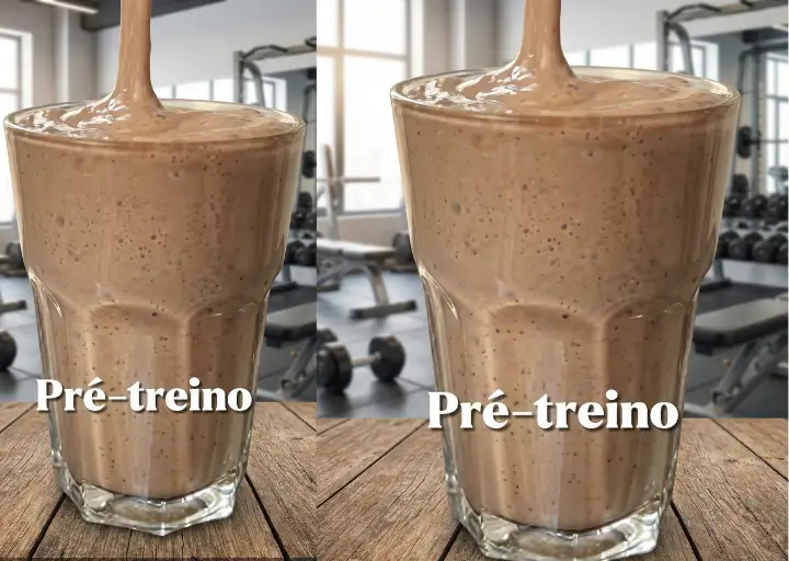 Explosão de Frutas: Smoothie Energético para um Pré-Treino Vibrante