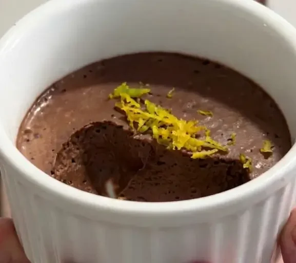 Mousse Vegana de Chocolate