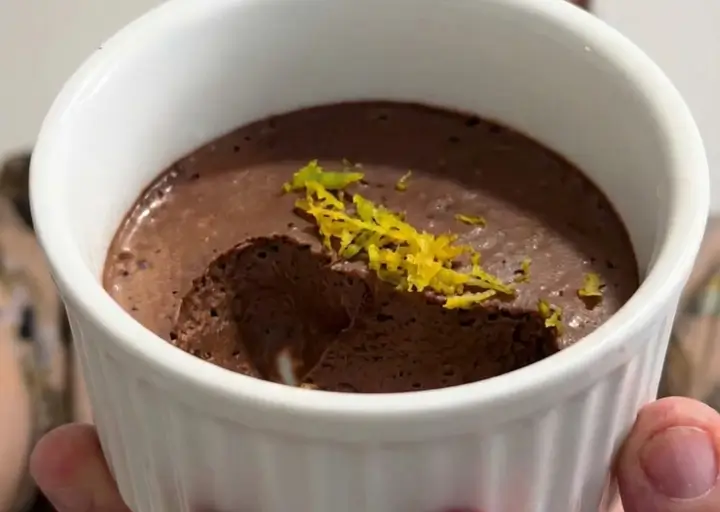 Mousse Vegana de Chocolate