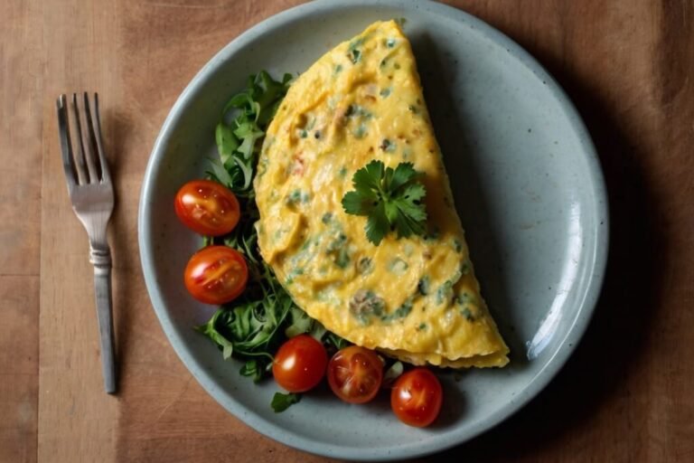 Omelete Supercharged: Uma Explosão de Sabor e Nutrientes para Começar o Dia com Energia!