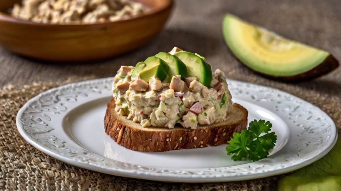 Tuna and Avocado Sandwich: A Creamy and Nutritious Treat to Brighten Your Day!