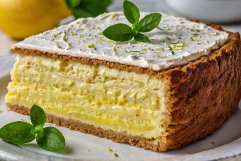 Torta de Limão Low Carb: Sabores Refrescantes e Sem Culpa!