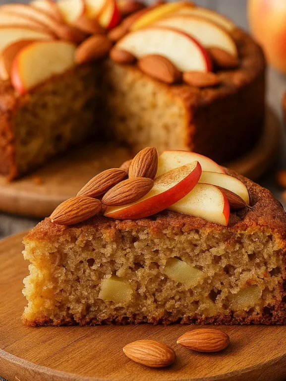 🍎 Bolo de Maçã Saudável e Sem Açúcar 🍰🔥 | Fit, Rico em Fibras e com Sabor de Casa de Vó