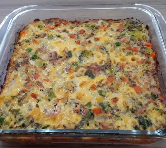 Torta de Atum Low Carb