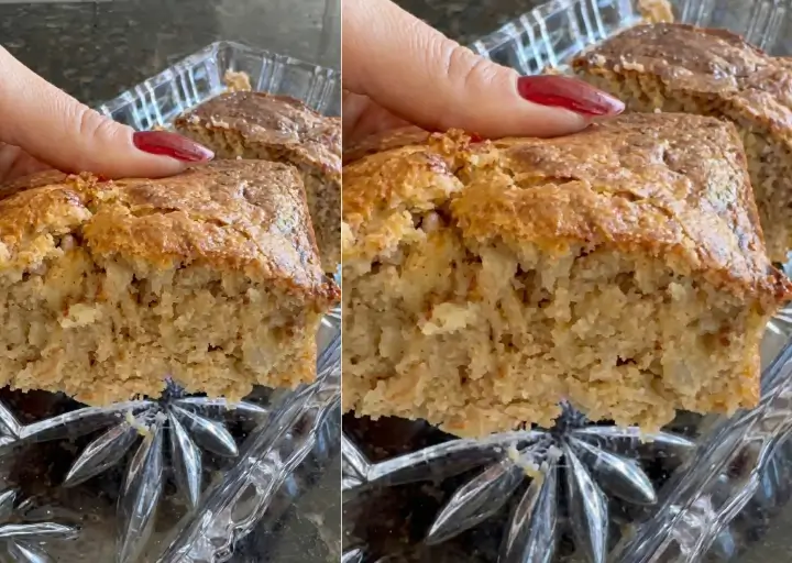 🍎 Bolo de Maçã Saudável e Sem Açúcar 🍰🔥 | Fit, Rico em Fibras e com Sabor de Casa de Vó
