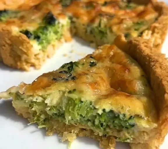 Quiche Low Carb de Brócolis