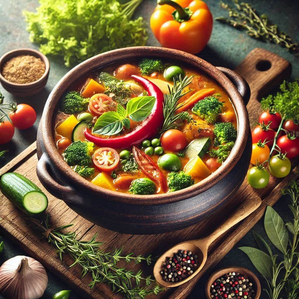 Moqueca de Grão-de-Bico: Sabor e Saúde no Prato!