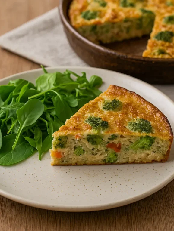 🥦🍗 Torta de Frango Saudável: Receita Leve, Nutritiva e com Sabor de Casa 🍴✨