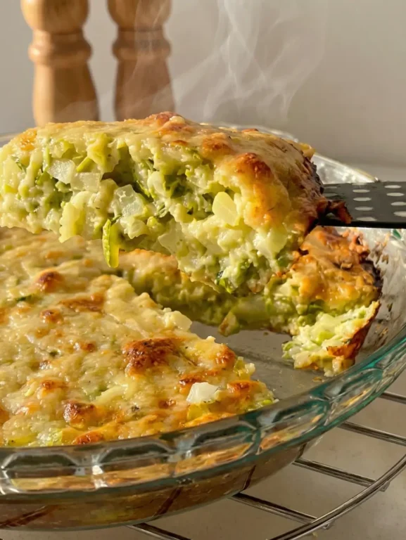 Torta de Frango com Abobrinha e Queijo: Sabor Fit e Leve para sua Refeição