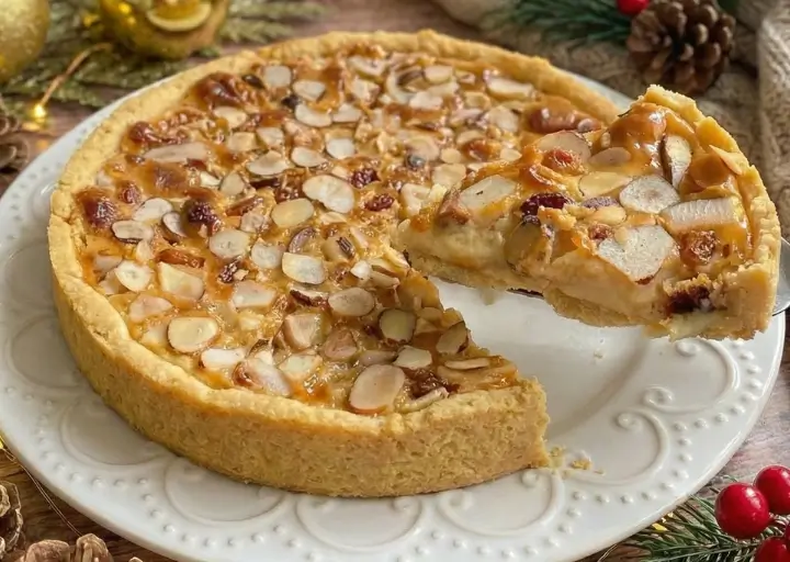 Torta Fit de Natal com Frutas Secas e Especiarias: Saudável e Deliciosa