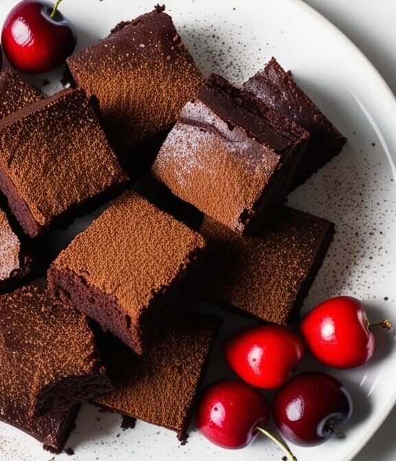 Brownie Fit de Batata Doce com Cacau