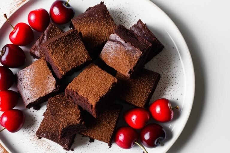 Brownie Fit de Batata Doce com Cacau