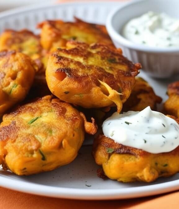 Bolinho de Abóbora Fit com Frango: Sabor e Nutrição em Cada Mordida