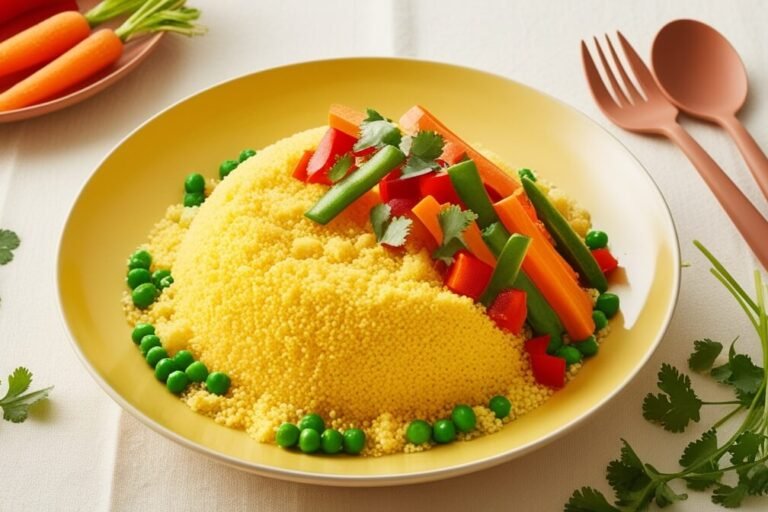 Cuscuz Nordestino com Legumes: Um Toque Saudável