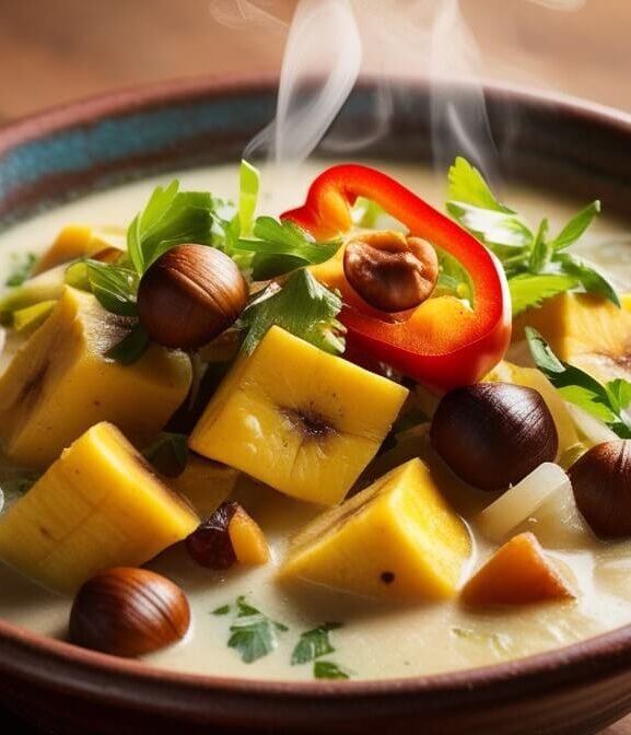 Moqueca de Castanha com Banana-da-Terra: Uma Delícia Funcional e Brasileira