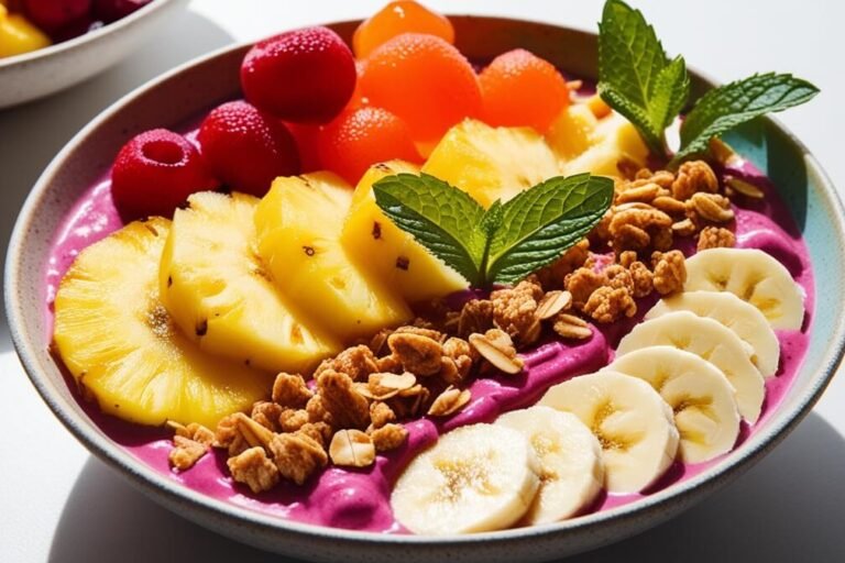 Tropical Bowl Fit: Delícia Brasileira com Frutas Nativas