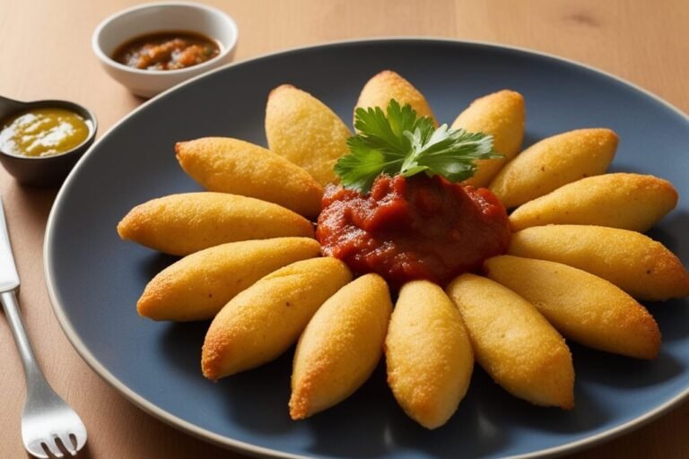 Coxinha de Batata-Doce com Frango