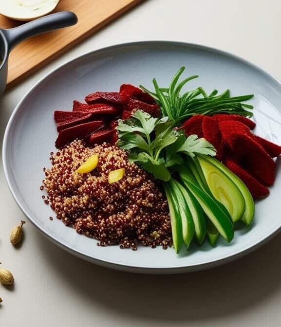 Salada Crocante de Quinoa