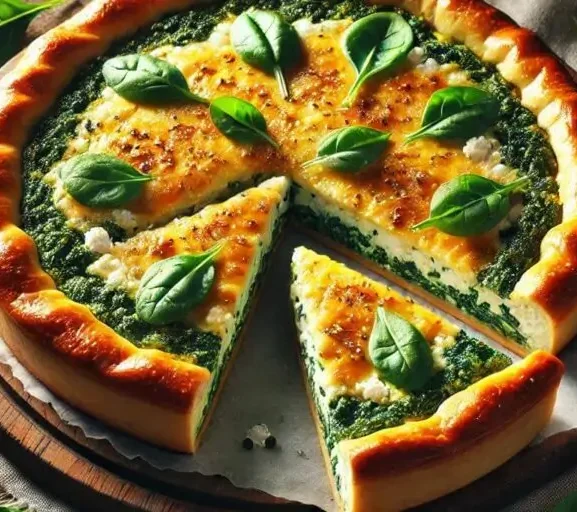 Torta Fit de Espinafre com Ricota: Saudável e Irresistível