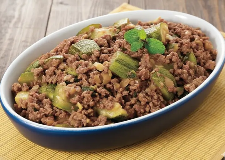 Carne Moída com Abobrinha: Nutrição e Sabor em um Prato Delicioso