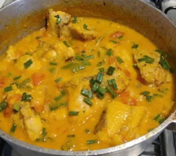 Moqueca Fit de Peixe com Leite de Coco Light
