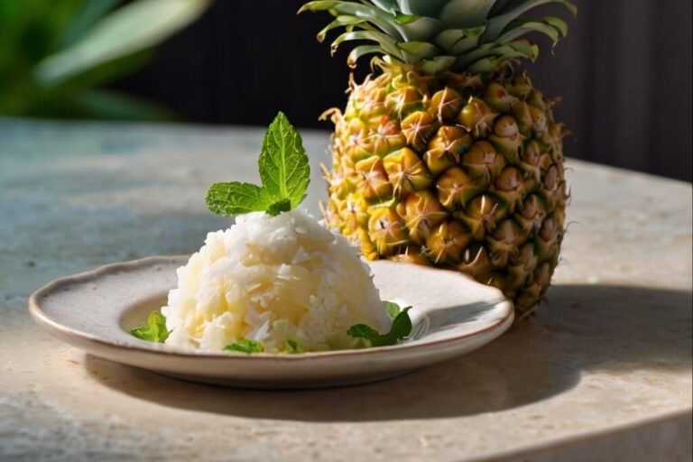 Cocada de Abacaxi Saudável: Doçura Brasileira Nutritiva