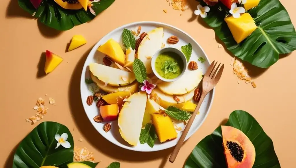 Tropical Yam Salad: Nutrition and Flavor in Every Bite