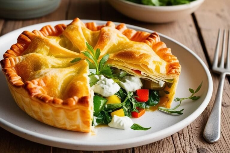 Empadão de Grão-de-Bico com Palmito: Saudável e Delicioso