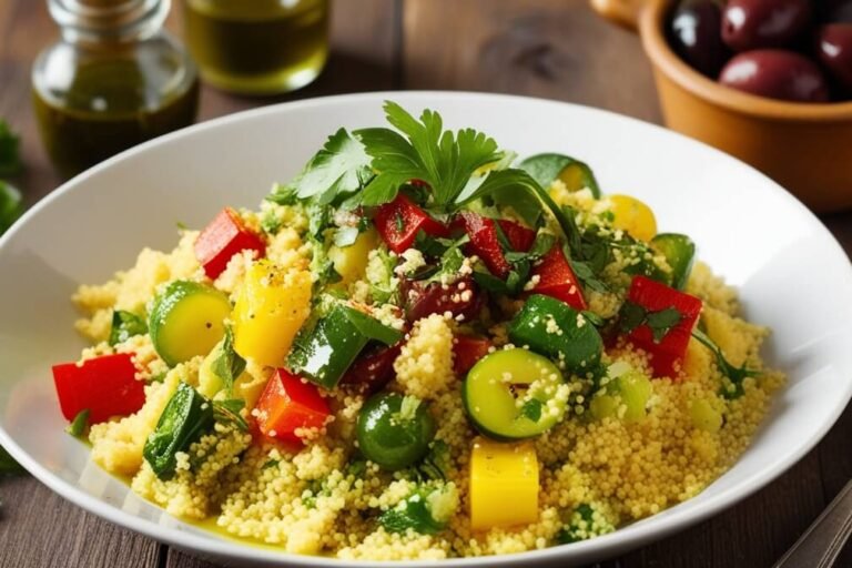 Cuscuz Marroquino com Legumes