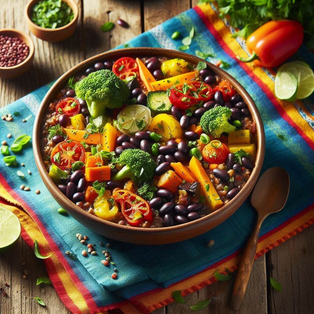 "Feijoada Veggie Brasileira: Saudável, Nutritiva e Saborosa"