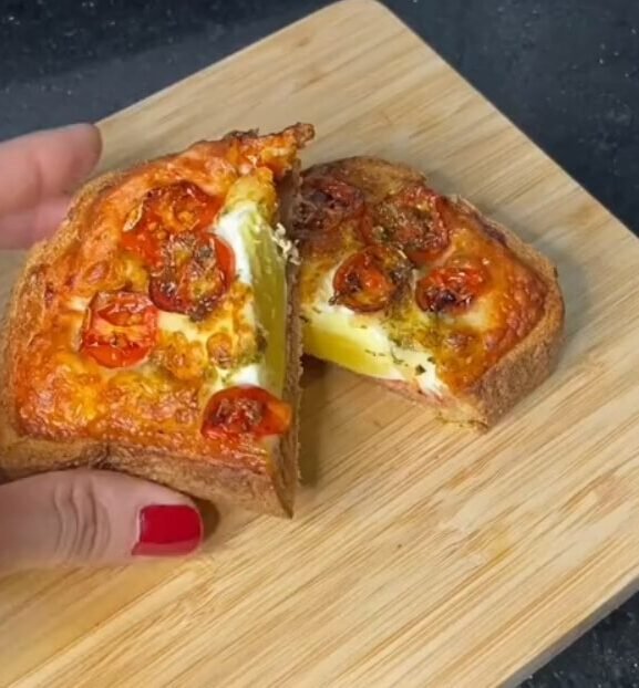 Pão com Ovo na Air Fryer ou Forno – Fácil, Rápido e Delicioso