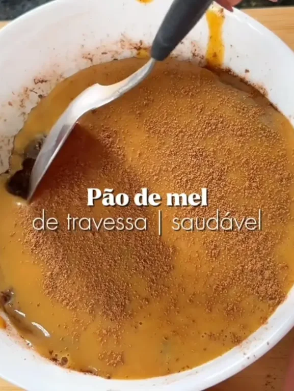 ✨ Pão de Mel Saudável– Fácil e Delicioso! ✨