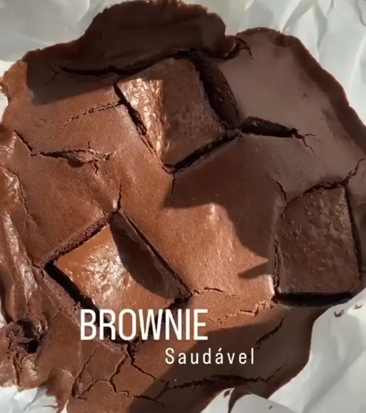 🍫 Brownie Saudável de Cacau com Chocolate 70% 🍰