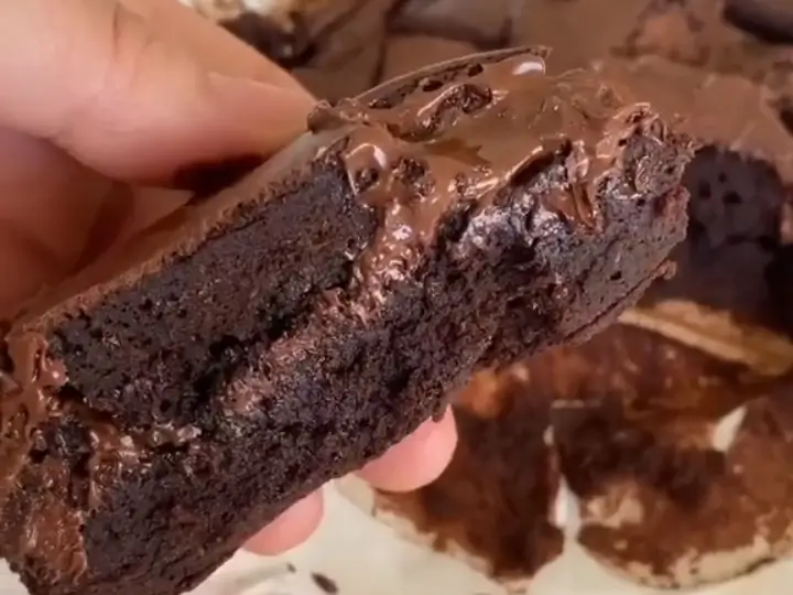Brownie Saudável de Cacau e Chocolate 70%