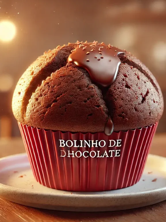 ✨ Bolinho de Chocolate Saudável e Proteico – Fácil e Rápido! ✨