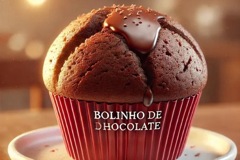 ✨ Bolinho de Chocolate Saudável e Proteico – Fácil e Rápido! ✨