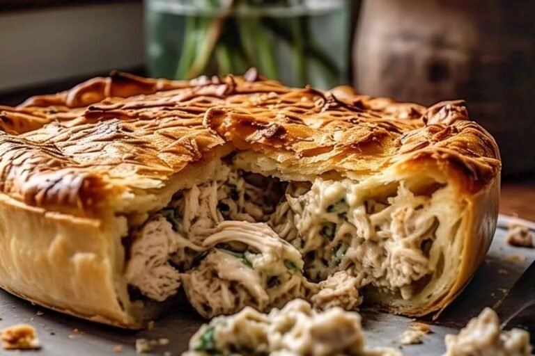 🥧 Torta de Frango Fácil e Perfeita: Receita Fit, Proteica e Sem Glúten