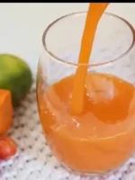 Suco de Cenoura com Gengibre e Limão 🍹🥕 – Receita Refrescante e Rica em Vitamina C para Aumentar a Imunidade!