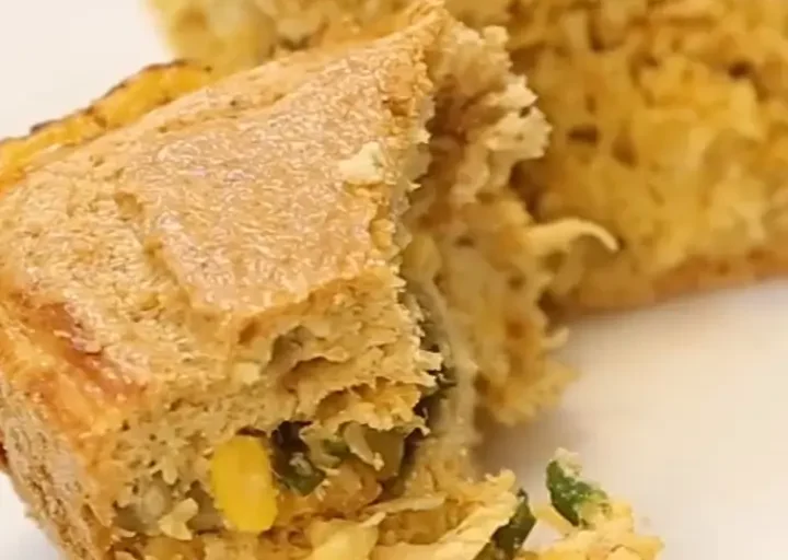 🥚 Torta Proteica de Frango Low Carb