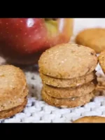 🥰 Biscoito de Maçã Sem Trigo, Sem Leite e Sem Ovos 🍎🍪